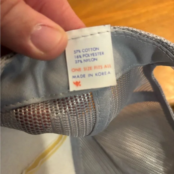 Nevada Embroidered Truckers Cap in White and Gray SnapBack - Picture 2 of 5